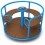 ДЕ509 Children's merry-go-round "Orbit" 