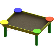 OF 800 Sandbox for children with disabilities