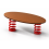 DE817 Spring-loaded rocking chair "Trampoline"