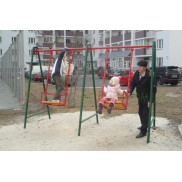 Первая изготовленная качель компании Игроспорт