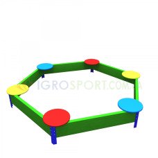 DE614 Sandbox with cover