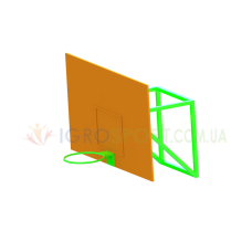 CE103 Basketball backboard with hoop