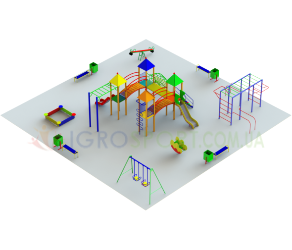 Children's playground "Mirage"