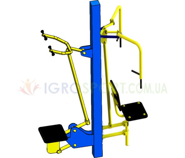 TE31 Overhead Row - Chest Press