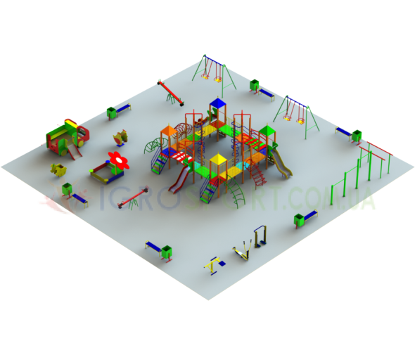Children's playground "Monblan"