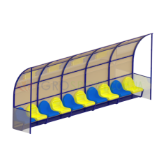 Bench for 10 seats