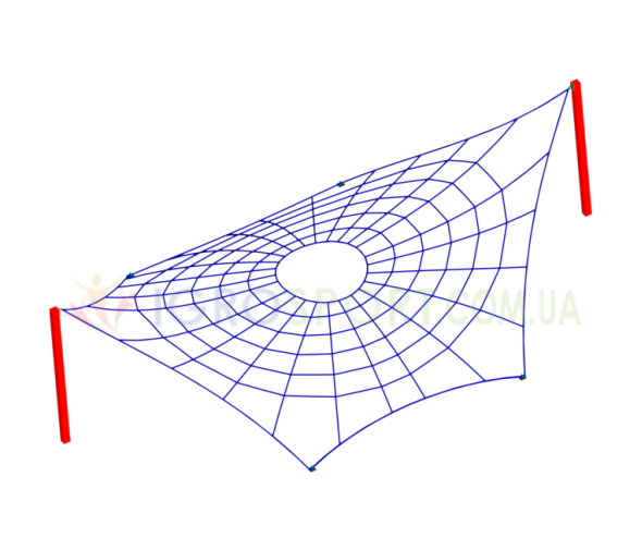 Rope complex "Spider"