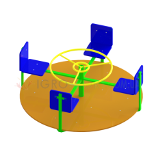 DE505 Quadruple with steering wheel